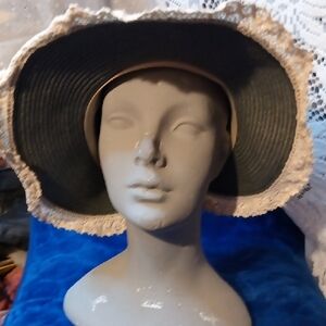 Victorian Trading Company Women's Slate Blue D&Y Sun Hat